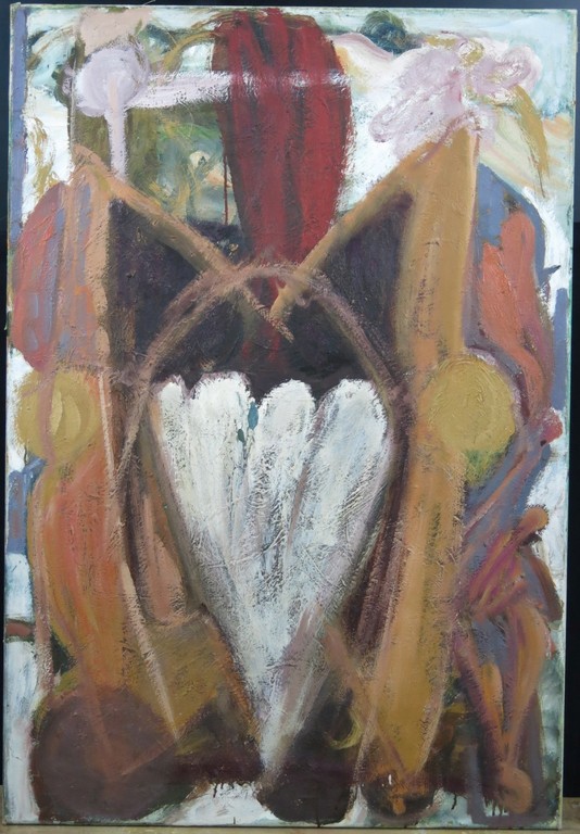 1989, z.t. olieverf op doek, 110x75 cm